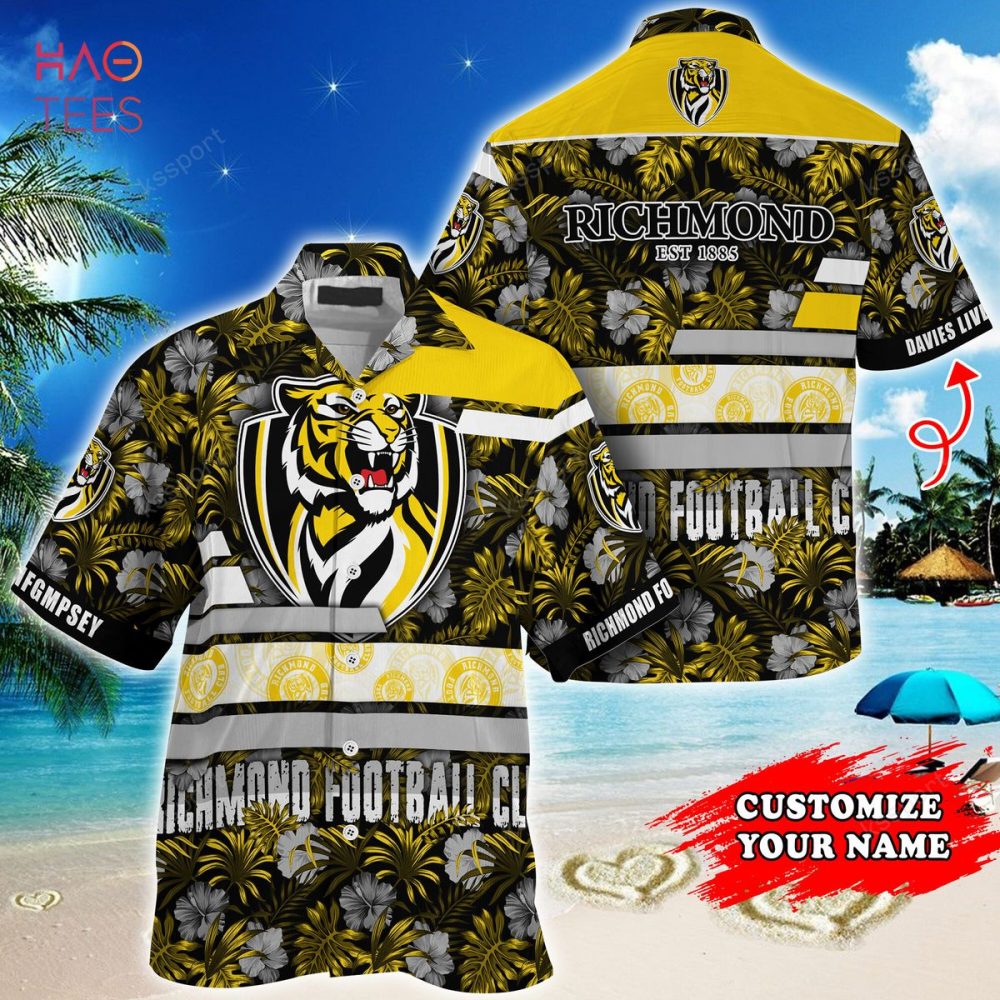 Richmond Tigers Afl-Custom Super Hawaiian Shirt Summer