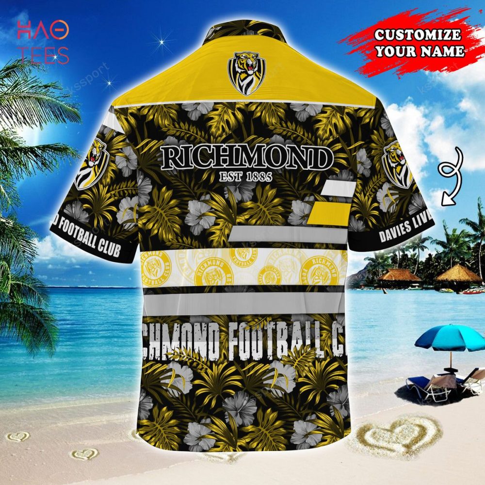 Richmond Tigers Afl-Custom Super Hawaiian Shirt Summer - Image 2