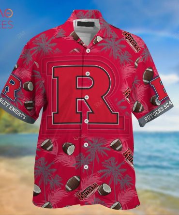 Rutgers Scarlet Knights Hawaiian Shirt, New Gift For Summer