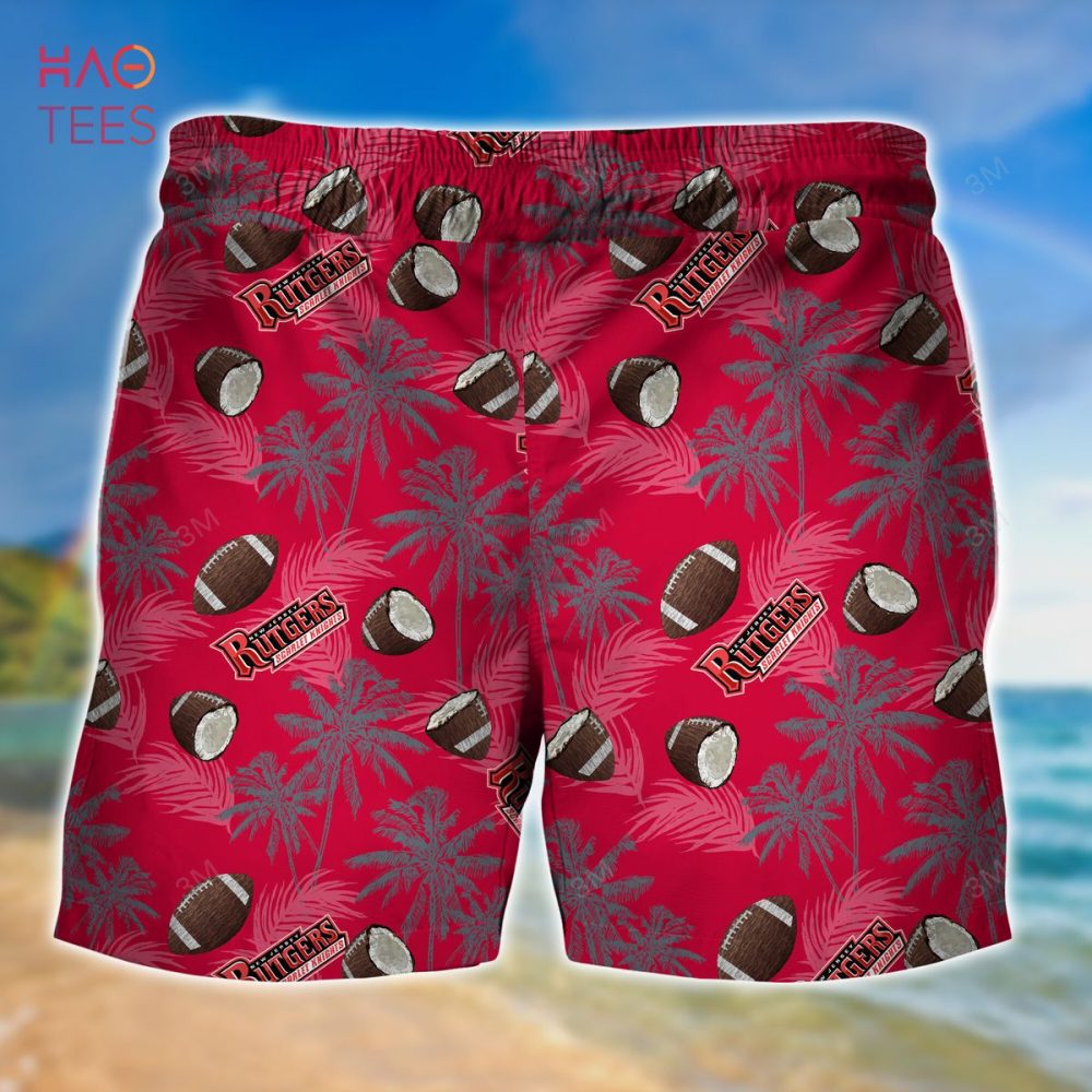 Rutgers Scarlet Knights Hawaiian Short, New Gift For Summer - Image 2