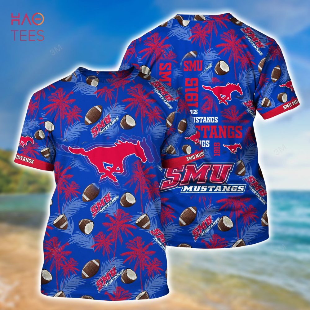 Smu Mustangs Hawaiian Shirt, Gift For Summer - Image 2