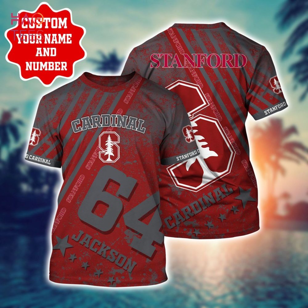Stanford Cardinal Personalized Hawaiian Shirt - Image 2