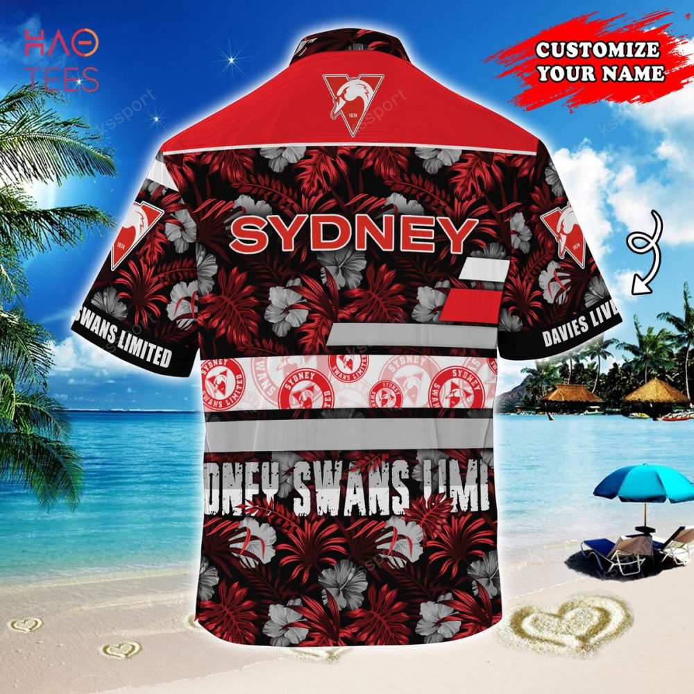 Sydney Star Warsans Afl-Custom Super Hawaiian Shirt Summer - Image 2