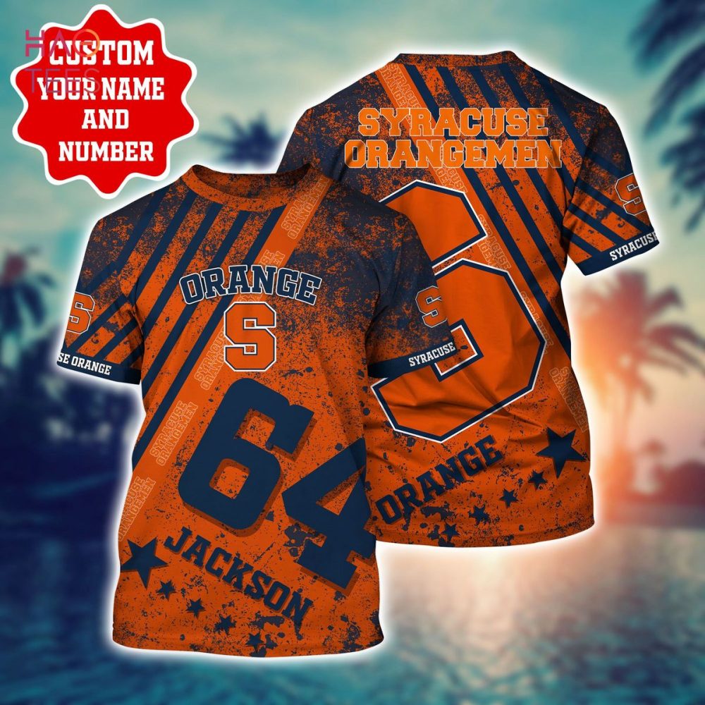 Syracuse Orange Personalized Hawaiian Shirt - Image 2