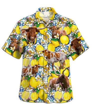 Trendy Hawaiian Shirt For Farm Lovers, Texas Longhorn Trendy Hawaiian Shirt For Men And Woman Clothing For Summer