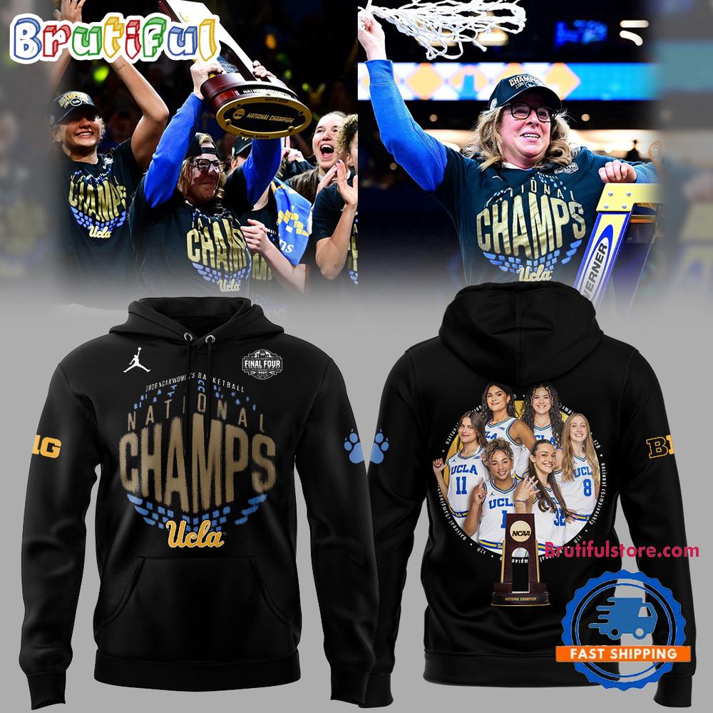 Ucla Bruins 2026 Wbb National Champions Limited Edition Hoodie