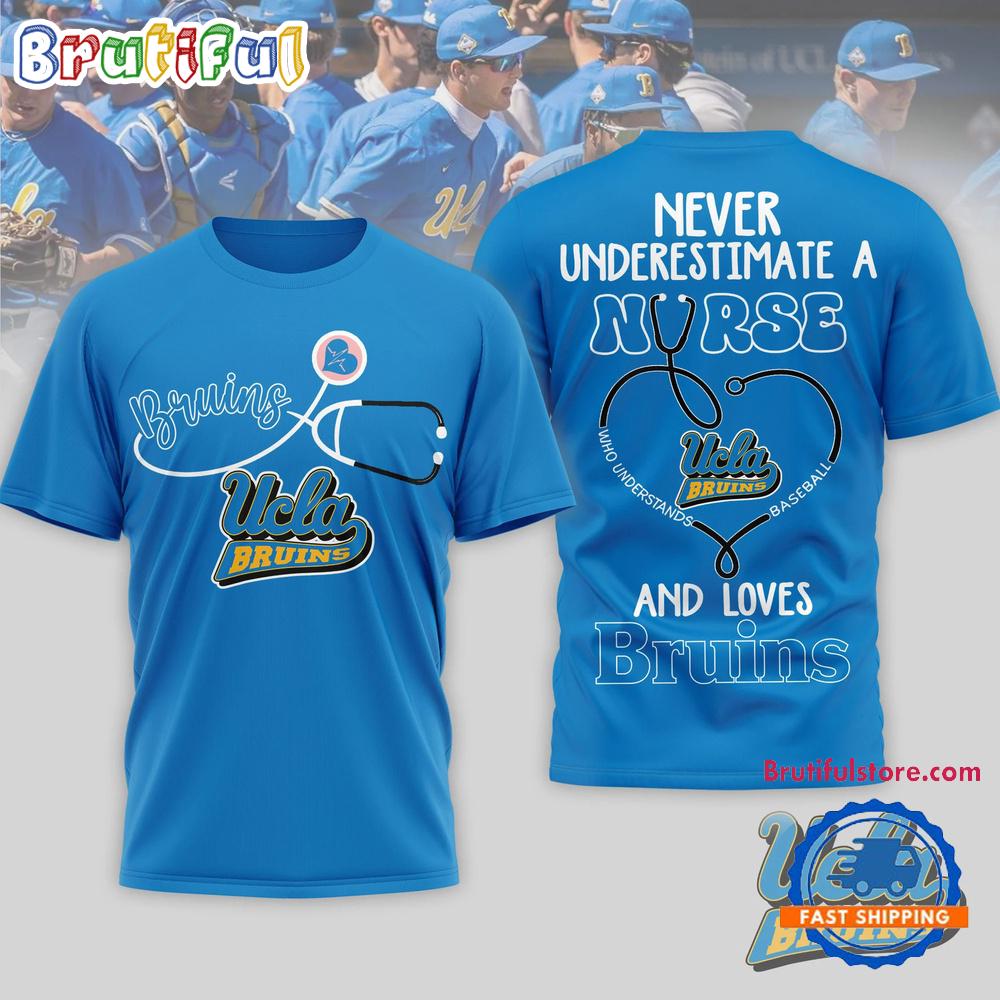Ucla Bruins Ncaa Game Day Nurse Limited 3D T Shirt