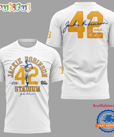 Ucla Bruins X Jackie Robinson 42 White T Shirt