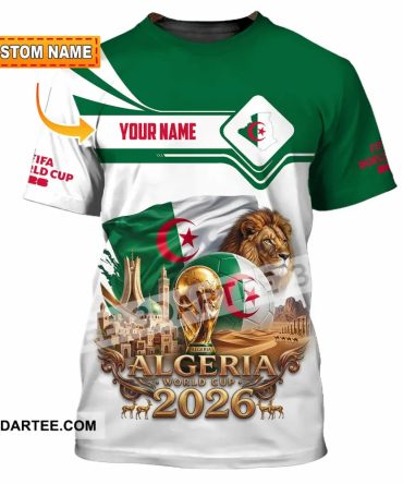 Unisex Shirt - Custom Algeria World Cup 2026 Shirt