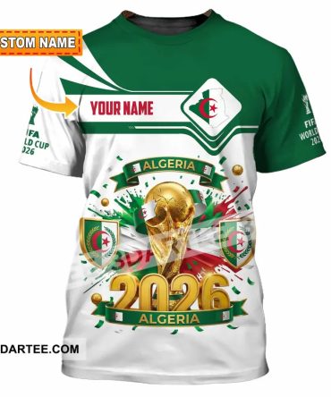 Unisex Shirt - Custom Algeria World Cup 2026 Shirt