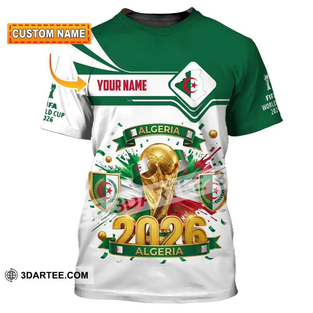 Unisex Shirt - Custom Algeria World Cup 2026 Shirt