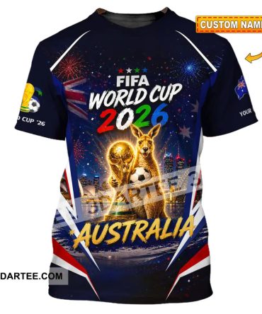 Unisex Shirt - Custom Australia World Cup 2026 Shirt