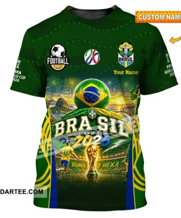 Unisex Shirt - Custom Brasil World Cup 2026 Shirt