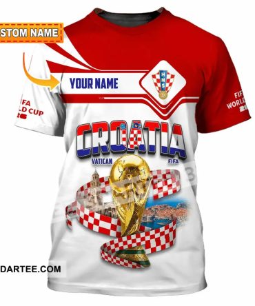 Unisex Shirt - Custom Croatia World Cup 2026 Shirt