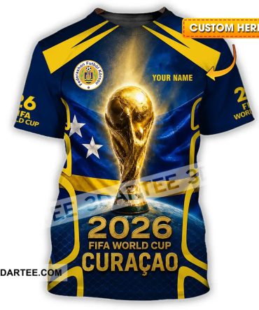 Unisex Shirt - Custom Curacao World Cup 2026 Shirt