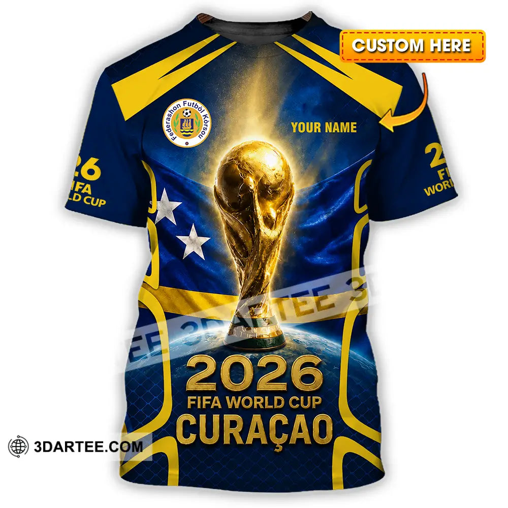 Unisex Shirt - Custom Curacao World Cup 2026 Shirt