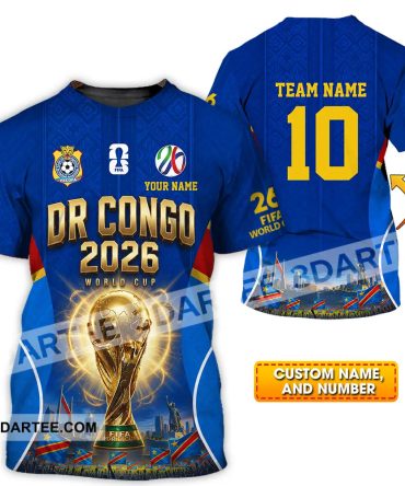 Unisex Shirt - Custom Dr Congo World Cup 2026 Shirt