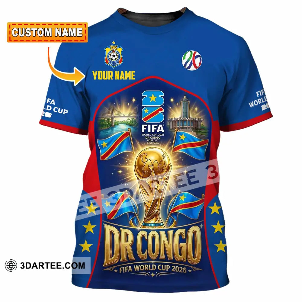 Unisex Shirt - Custom Dr Congo World Cup 2026 Shirt