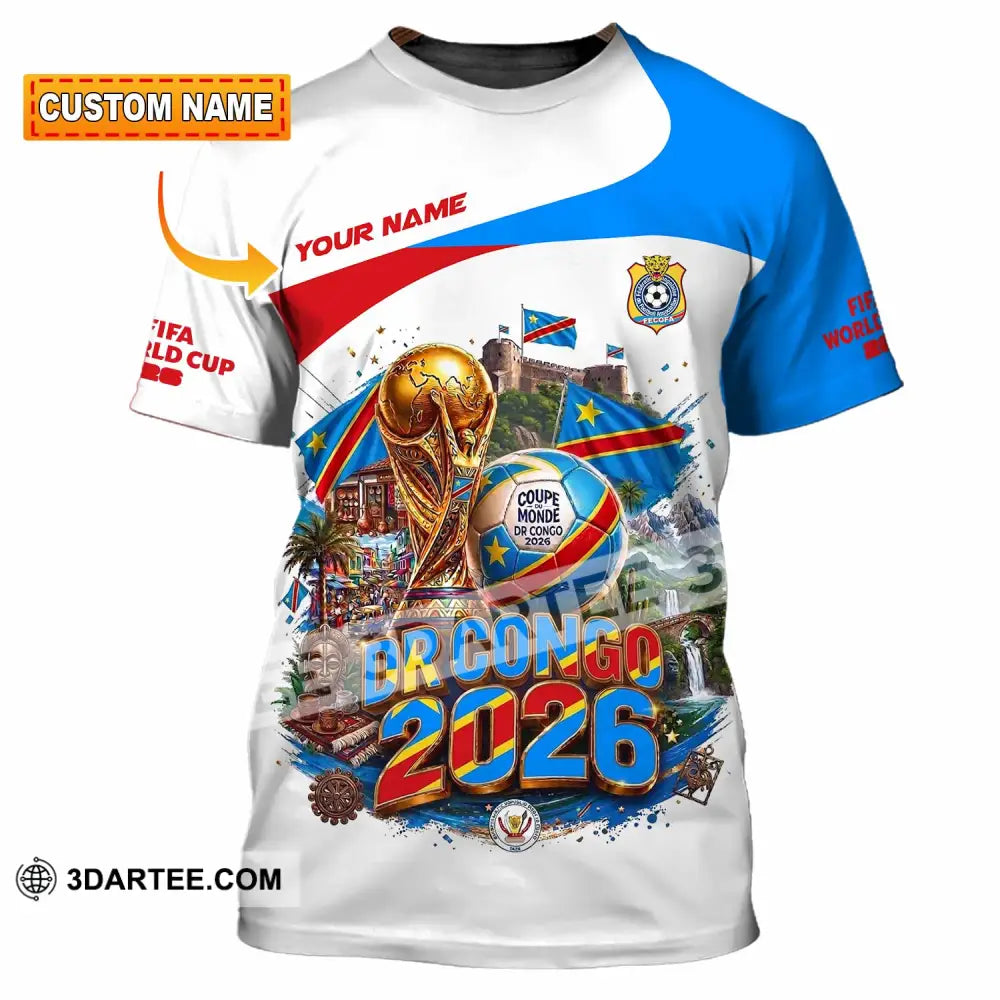Unisex Shirt - Custom Dr Congo World Cup 2026 Shirt