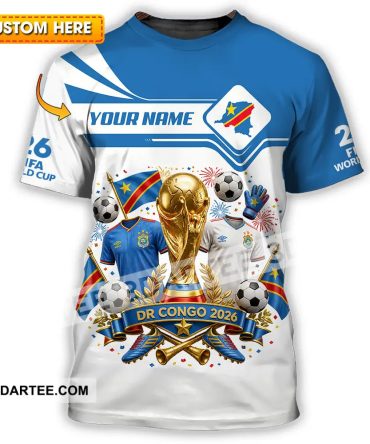 Unisex Shirt - Custom Dr Congo World Cup 2026 Shirt