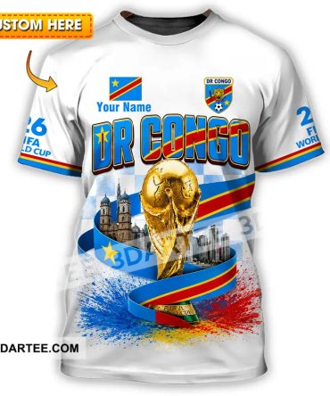 Unisex Shirt - Custom Dr Congo World Cup 2026 Shirt