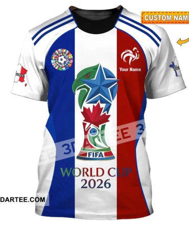 Unisex Shirt - Custom France World Cup 2026 Shirt