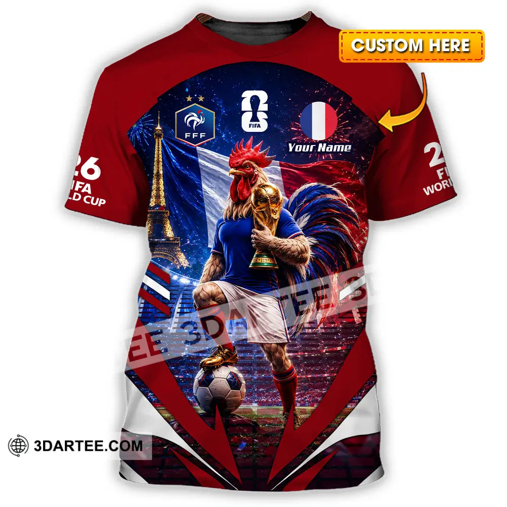 Unisex Shirt - Custom France World Cup 2026 Shirt