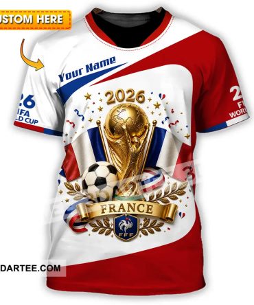 Unisex Shirt - Custom France World Cup 2026 Shirt