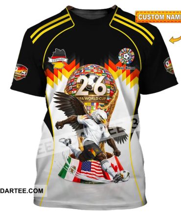 Unisex Shirt Hoodie - Custom Germany World Cup 2026 Shirt Hoodie
