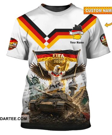 Unisex Shirt Hoodie - Custom Germany World Cup 2026 Shirt Hoodie