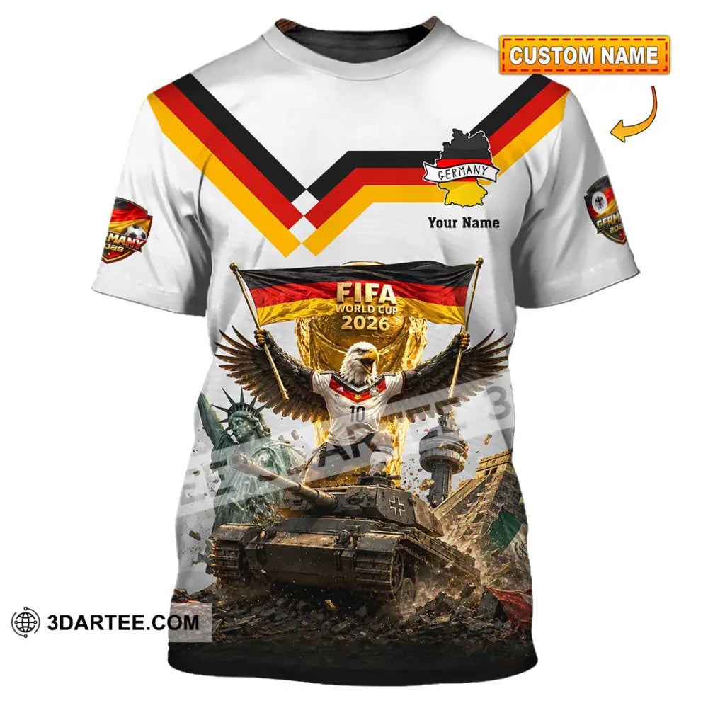 Unisex Shirt Hoodie - Custom Germany World Cup 2026 Shirt Hoodie