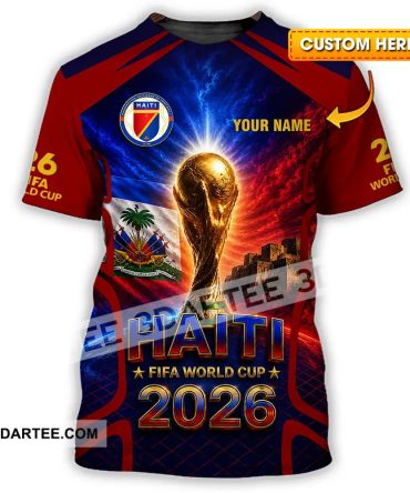 Unisex Shirt - Custom Haiti World Cup 2026 Shirt