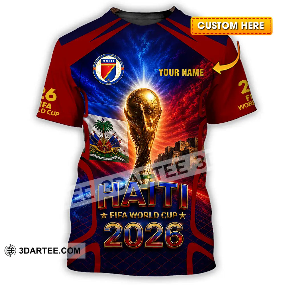 Unisex Shirt - Custom Haiti World Cup 2026 Shirt