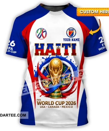 Unisex Shirt - Custom Haiti World Cup 2026 Shirt