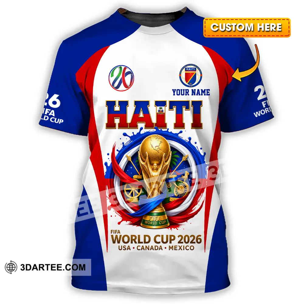Unisex Shirt - Custom Haiti World Cup 2026 Shirt