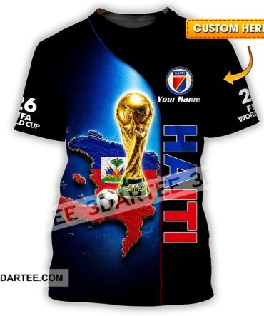 Unisex Shirt - Custom Haiti World Cup 2026 Shirt