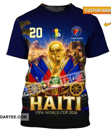 Unisex Shirt - Custom Haiti World Cup 2026 Shirt