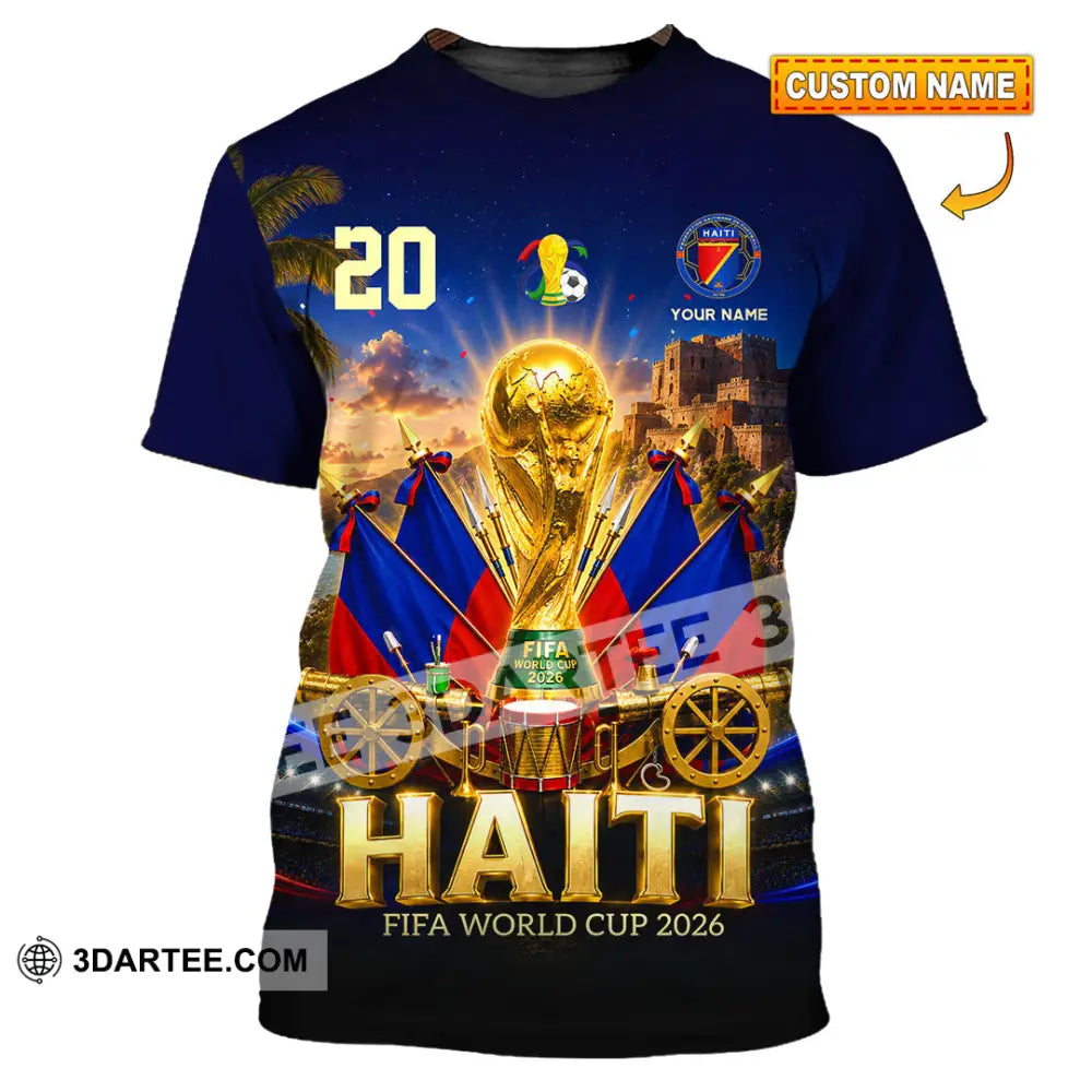 Unisex Shirt - Custom Haiti World Cup 2026 Shirt