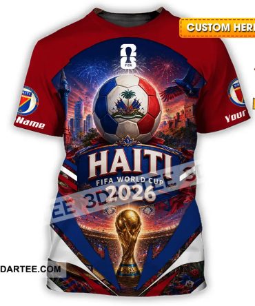 Unisex Shirt - Custom Haiti World Cup 2026 Shirt