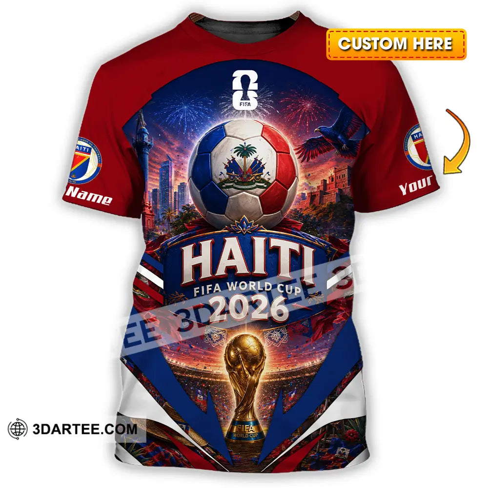 Unisex Shirt - Custom Haiti World Cup 2026 Shirt