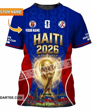 Unisex Shirt - Custom Haiti World Cup 2026 Shirt