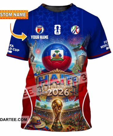 Unisex Shirt - Custom Haiti World Cup 2026 Shirt