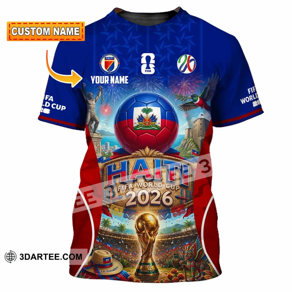 Unisex Shirt - Custom Haiti World Cup 2026 Shirt