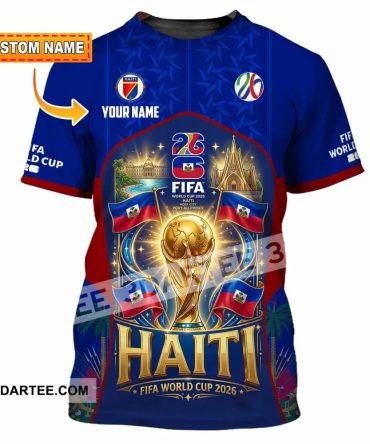 Unisex Shirt - Custom Haiti World Cup 2026 Shirt