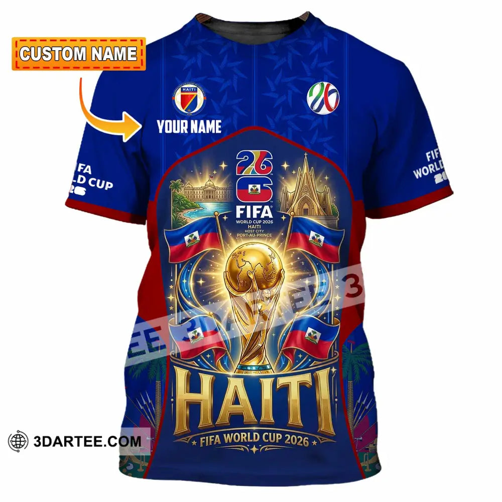 Unisex Shirt - Custom Haiti World Cup 2026 Shirt