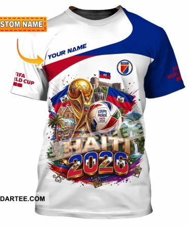 Unisex Shirt - Custom Haiti World Cup 2026 Shirt