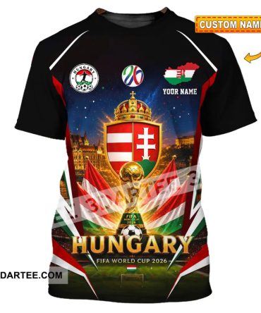 Unisex Shirt - Custom Hungary World Cup 2026 Shirt