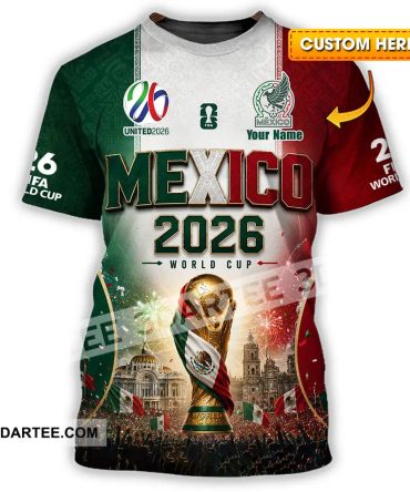 Unisex Shirt - Custom Mexico World Cup 2026 Shirt
