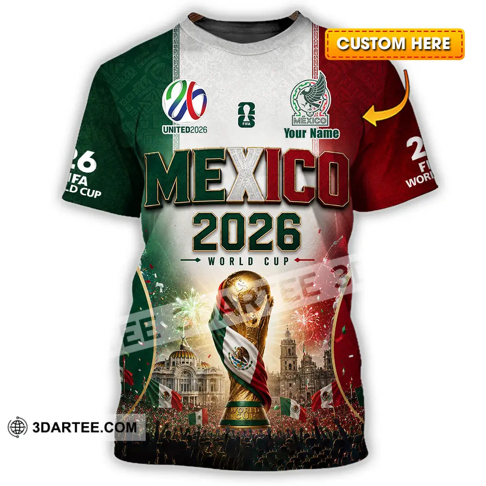 Unisex Shirt - Custom Mexico World Cup 2026 Shirt