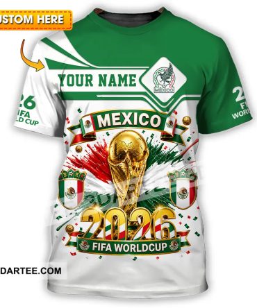 Unisex Shirt - Custom Mexico World Cup 2026 Shirt